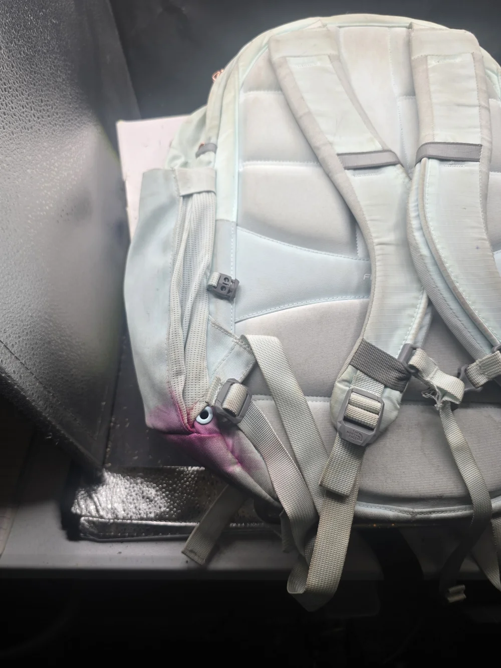 The North Face Pale Blue Borealis Luxe Backpack‎